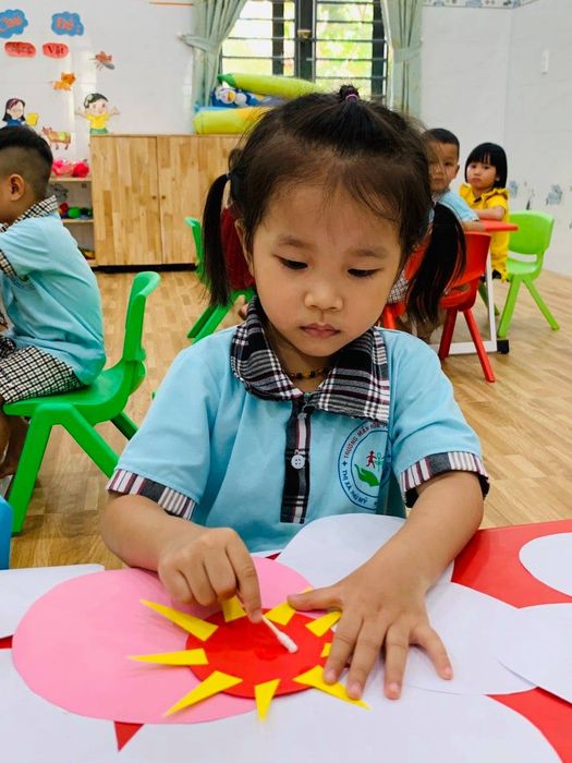 Không gian học tập đầy màu sắc tại Trường Mầm Non Tuổi Thần Tiên