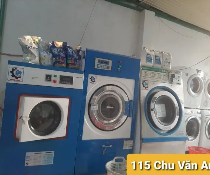 Hệ thống giặt là hiện đại tại My Home Clean