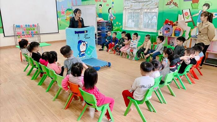 Trường Mầm non Sao Khuê Hưng Yên - Góc nhìn thứ hai: Khám phá khu vui chơi sáng tạo và sân vận động ngoài trời đẳng cấp