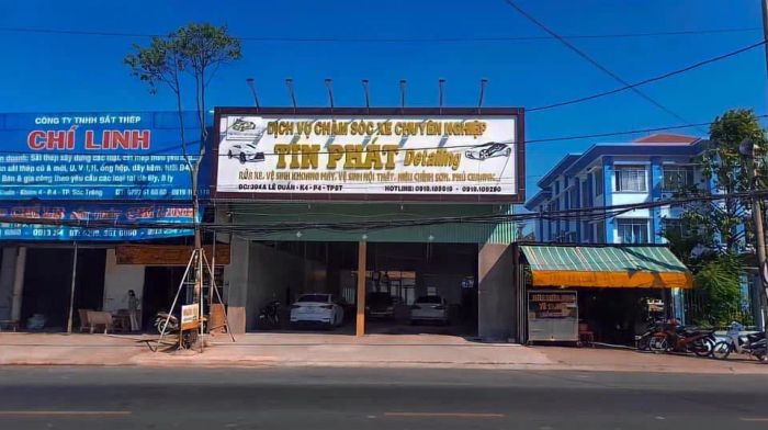 Khám phá không gian làm việc chuyên nghiệp và hiện đại tại Tín Phát Detailing