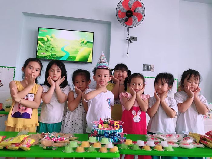 Hình ảnh không gian học tập tại Mầm Non Vân Anh