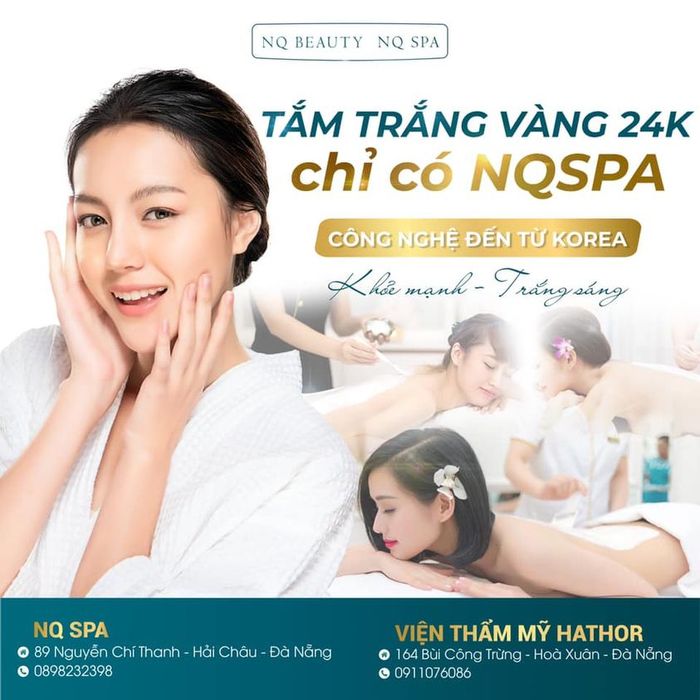 Không gian sang trọng tại NQ Spa