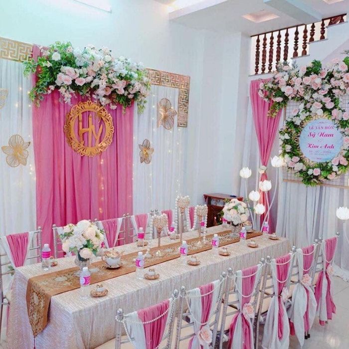 Không gian tiệc cưới lãng mạn từ Thanh Duy