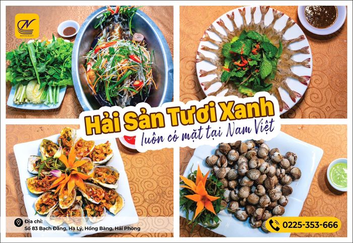 Không gian ấm cúng tại nhà hàng Nam Việt (Ảnh 2)