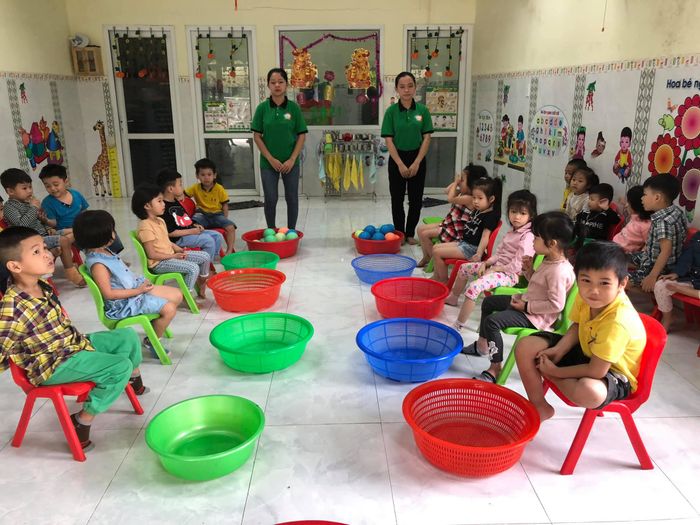 [Hình ảnh] Không gian học tập sáng tạo tại Mầm Non Tân Mỹ