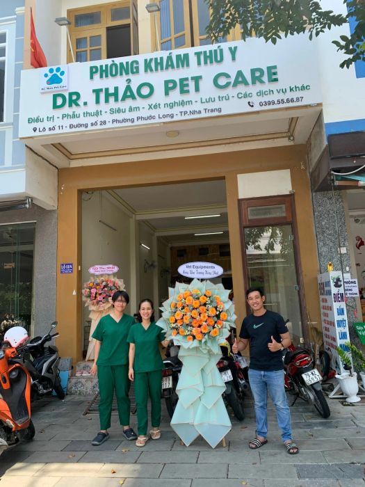 Hình ảnh 1 về Dr.Thảo Pet Care - Góc nhìn chân thực về phòng khám với không gian ấm áp, chuyên nghiệp dành cho thú cưng.