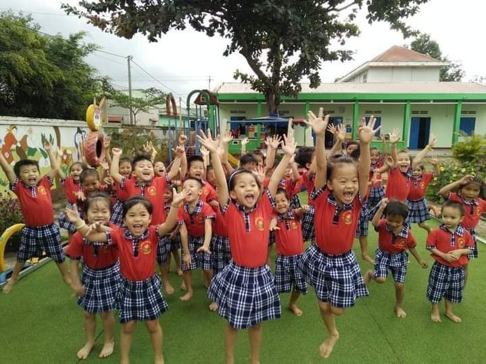Khu vui chơi sáng tạo tại Trường Mầm non Vành Khuyên