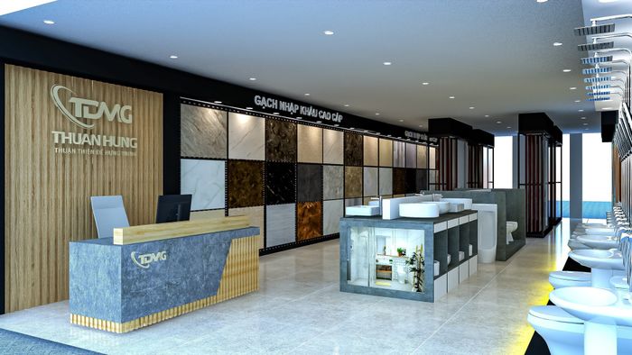 Không gian trưng bày ấn tượng tại TDMG - Thuận Hưng