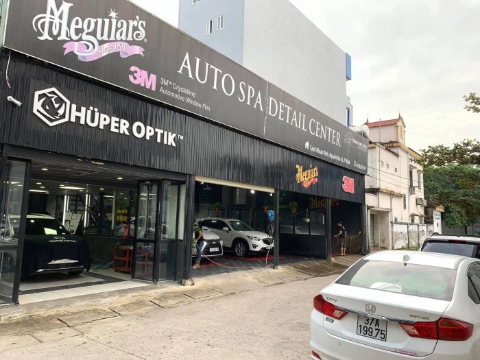 Thành Vinh Auto Spa - Không gian chăm sóc xe đẳng cấp