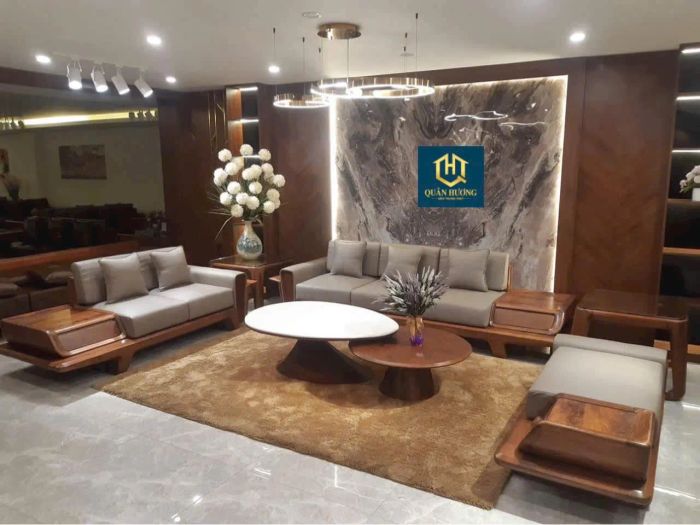 Không gian trưng bày ấn tượng tại Nội thất Quân Hương