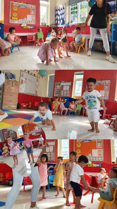 Hoạt động vui chơi ngoại khóa của các bé