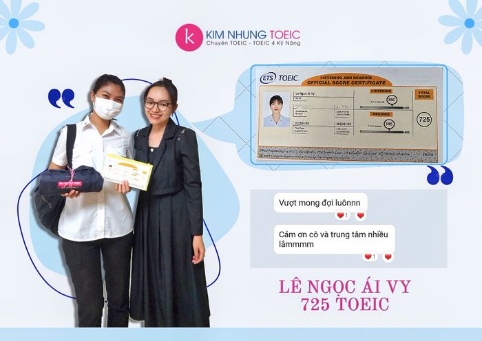 Hình ảnh lớp học tại Kim Nhung TOEIC