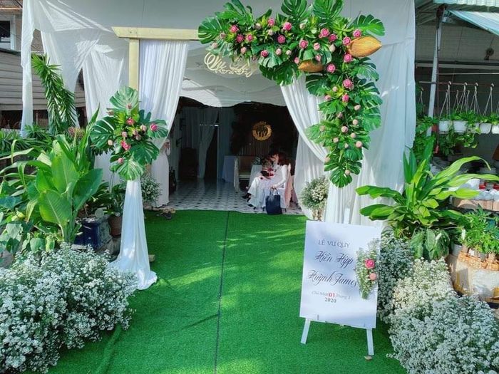 Không gian tiệc cưới thanh lịch từ Thanh Duy