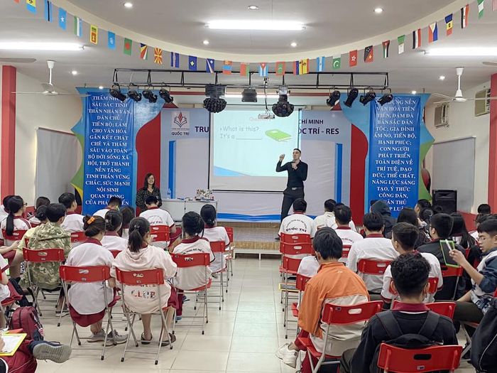 Hình ảnh khu nội trú tiện nghi tại Trường THPT Quốc Trí