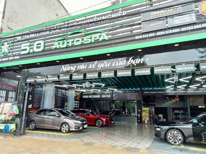5.0 Auto Spa - Nơi những chiếc xe trở nên hoàn hảo