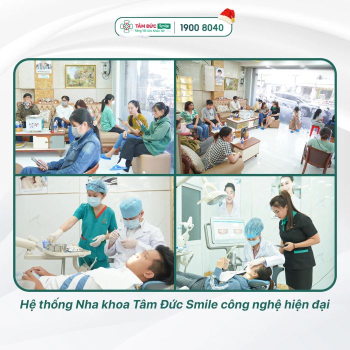Hình ảnh phòng khám hiện đại tại Nha Khoa Tâm Đức Smile