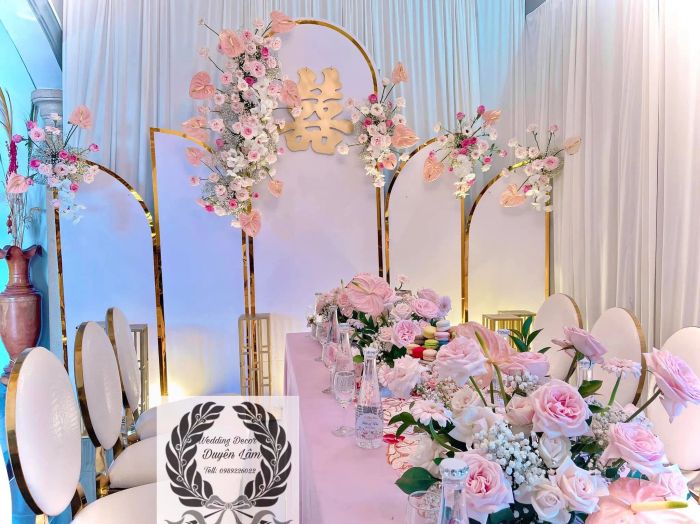 Wedding Decor Duyên Lâm - Góc nhìn đa chiều về những đám cưới lộng lẫy