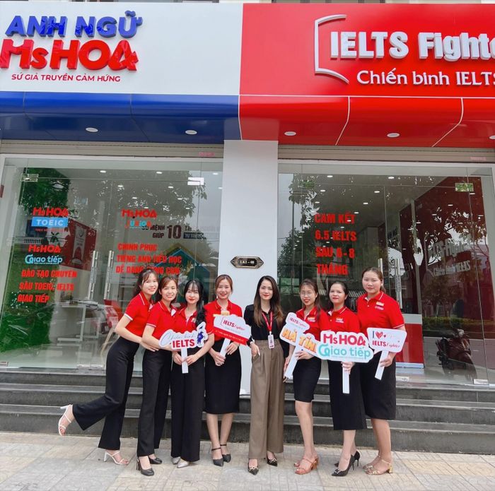 Không gian học tập truyền cảm hứng tại Anh ngữ Ms Hoa