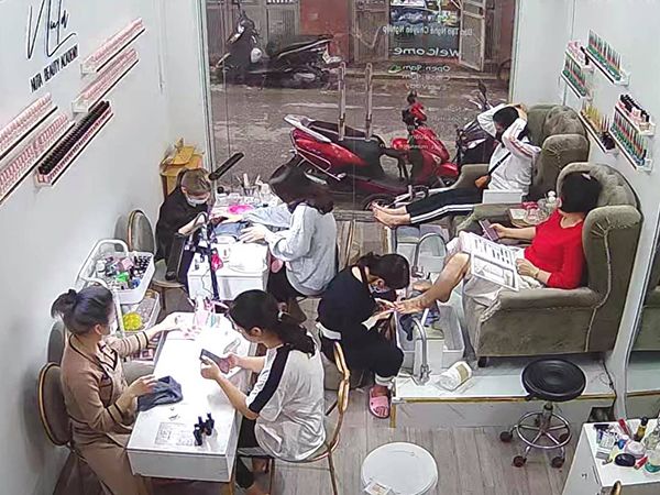 Giờ thực hành chuyên nghiệp tại Nuta Beauty Academy