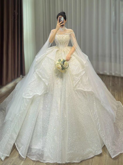 BST váy cưới tinh tế và sang trọng tại Hoannana Bridal