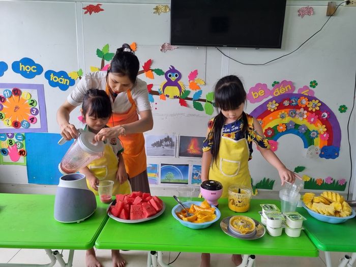 Hình ảnh hoạt động vui chơi tại Trường Mầm Non Tư Thục Thanh Nhàn
