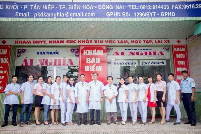 Hình ảnh cơ sở vật chất khang trang cùng hệ thống trang thiết bị y tế tiên tiến tại Hệ Thống Y Khoa Ái Nghĩa