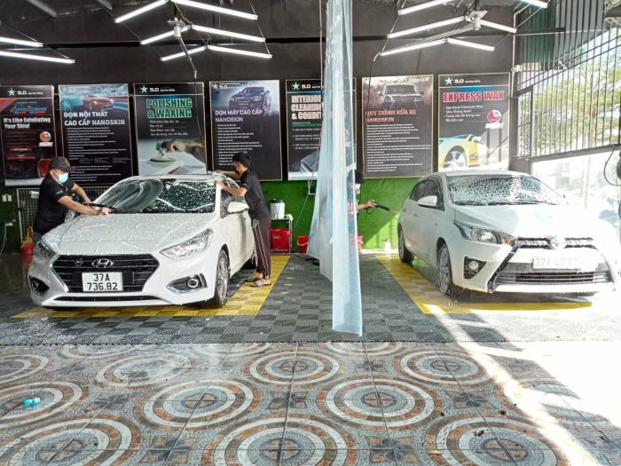 5.0 Auto Spa - Không gian chăm sóc xe đẳng cấp