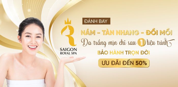 Không gian sang trọng đẳng cấp tại SaiGon Spa Beauty Royal
