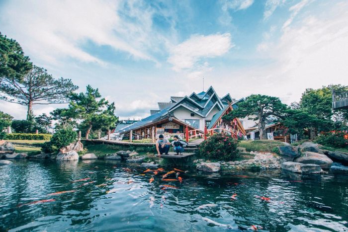 Hình ảnh Kokoro Cafe - góc hồ cá Koi Nhật Bản thu nhỏ