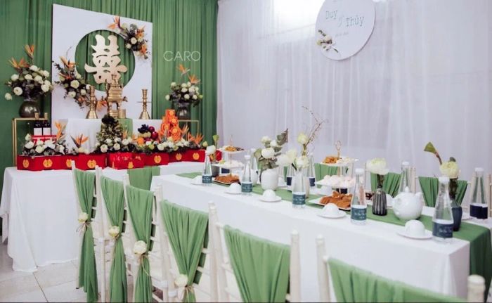 Carô - Bộ sưu tập hình ảnh tiệc cưới tinh tế