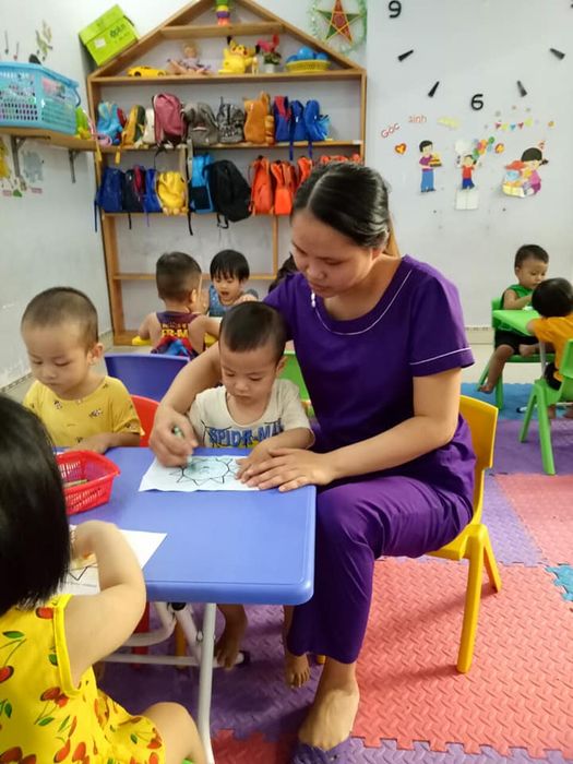 [Hình ảnh] Hoạt động vui chơi sáng tạo của các bé