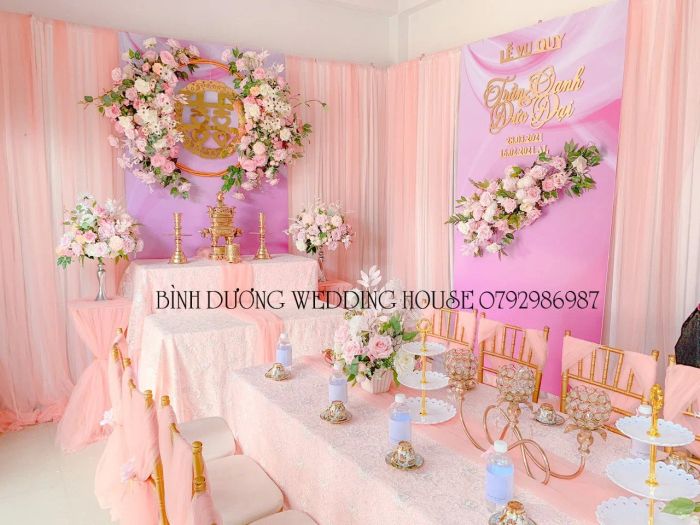 Bình Dương Wedding House - Bộ sưu tập không gian cưới sang trọng