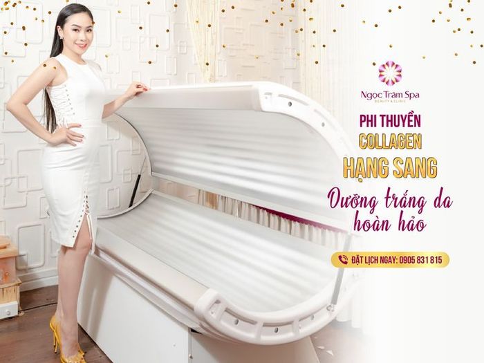 Hình ảnh không gian sang trọng tại Ngọc Trâm Spa