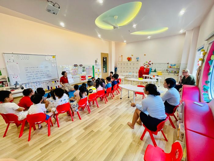 Không gian học tập đầy sáng tạo tại Maple Bear VCN Kindergarten
