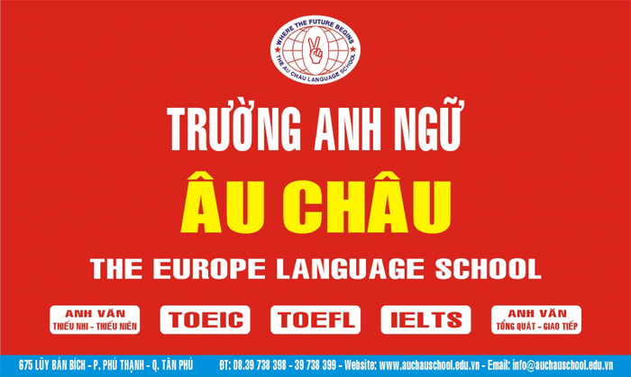 Môi trường học tập hiện đại tại Anh ngữ Âu Châu