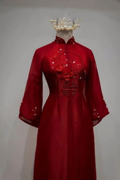 Khang Wedding - Áo dài cưới cách điệu đẹp mê ly [Hình ảnh 2]