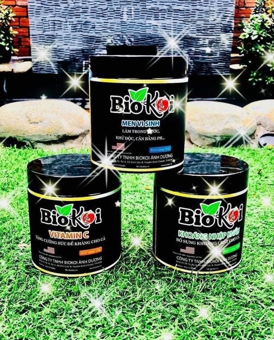 Hình ảnh thực tế Men vi sinh Biokoi chính hãng