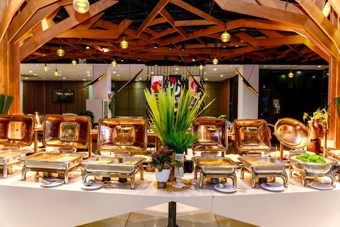 Hình ảnh không gian sang trọng tại Bay Seafood Buffet