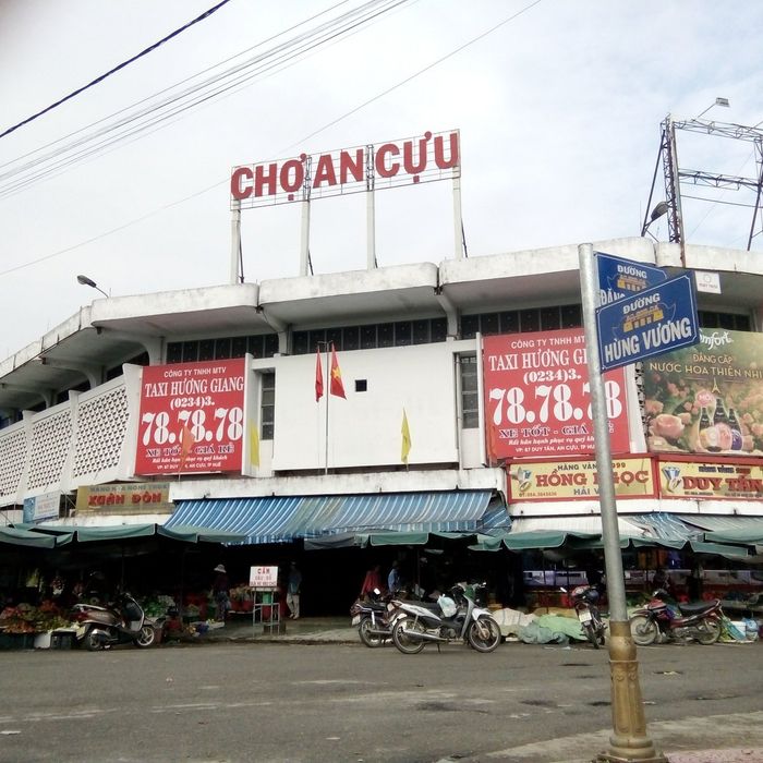 Hình ảnh sinh động về khu chợ An Cựu