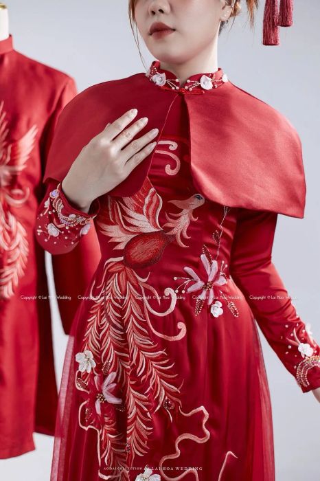 Lai Hoa Wedding - Bộ sưu tập áo dài cưới thanh lịch [Hình ảnh 1]