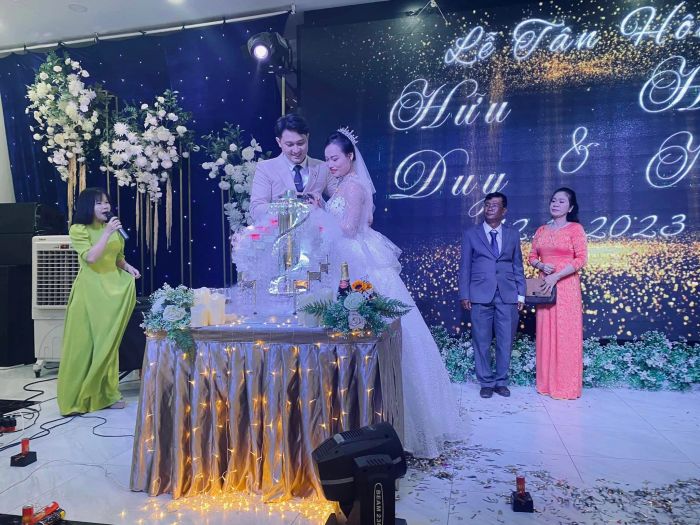 Không gian tiệc cưới sang trọng tại Victoria