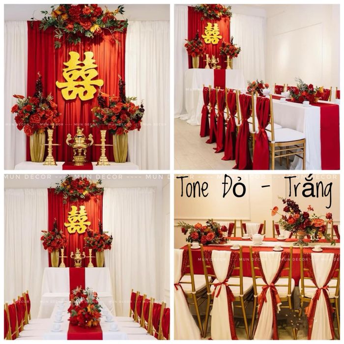 Không gian tiệc cưới sang trọng được thiết kế bởi MUN Decor