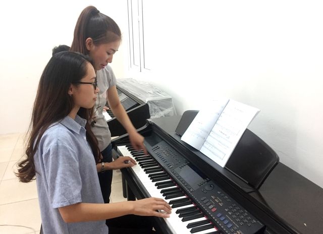 Phòng học hiện đại tại Trung tâm Nghệ thuật Phúc An