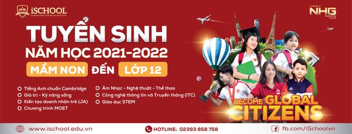 Hình ảnh ấn tượng về cơ sở vật chất đẳng cấp quốc tế tại iSchool Hà Tĩnh