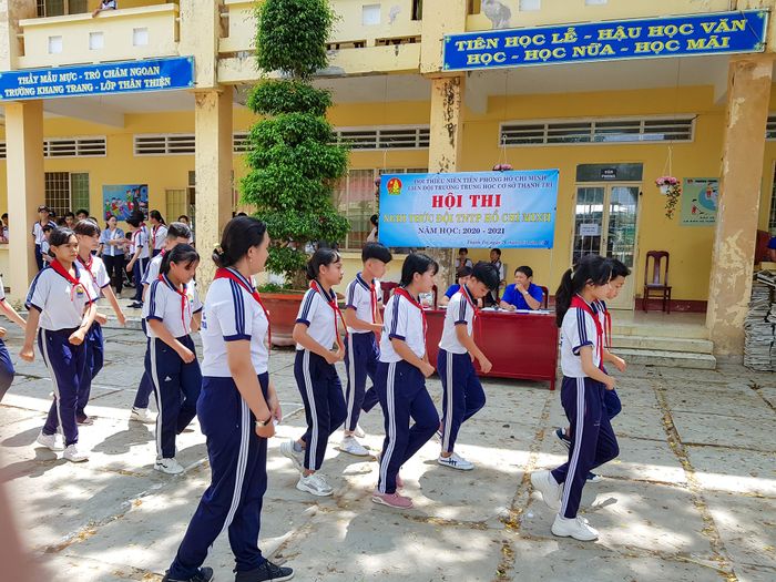 Hình ảnh Trường THCS Thạnh Trị, Tân Hiệp, Kiên Giang – Cảnh đẹp 2