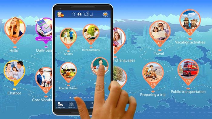 Mondly - Hình ảnh minh họa phương pháp học tiếng Trung hiệu quả