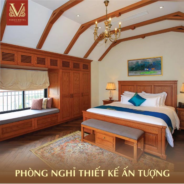 Hình ảnh Venus Hotel Tam Đảo - Kiến trúc châu Âu giữa núi rừng