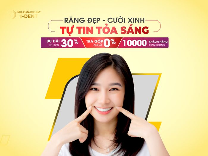 Hình ảnh thực tế quy trình bọc răng sứ chuẩn y khoa tại I-Dent