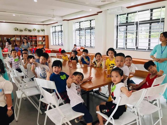 Cơ sở vật chất hiện đại tại trường Liên cấp Lê Thánh Tông