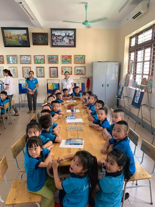 Hình ảnh lớp học hiện đại tại Trường Đông Bắc Ga